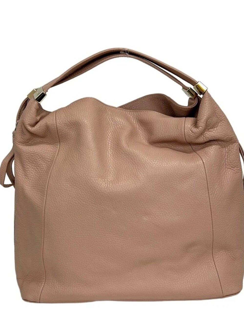 FURLA Pink Beige Leather Handbag - Picture 3 of 14